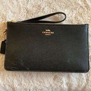 Large Coach Wristlet/Clutch